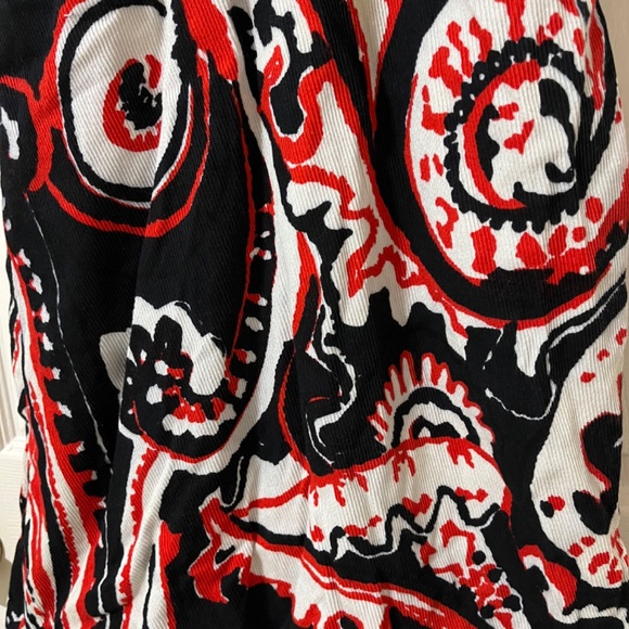 Vintage red and black dress - Picture 5 of 15